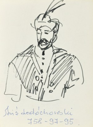 Ludwik MACIĄG (1920-2007), Bust of a nobleman