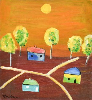 Eugeniusz TUKAN-WOLSKI (1928-2014), Landscape in the Summer Sunshine