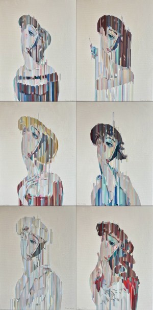 Filip GRUSZCZYŃSKI (b. 1978), Szymanowski's Girls, collection of 6 works, 2024
