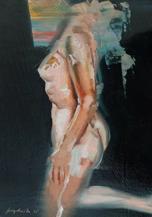 Jan SZCZEPKOWSKI (nar. 1975), Noční obraz XXV, 2017