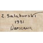 Zdzisław Salaburski (1922 Częstochowa - 2006 Varsovie), Sans titre, 1981