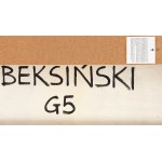 Zdzisław Beksiński (1929 Sanok - 2005 Varšava), Bez názvu (G5), 90. léta 20. století