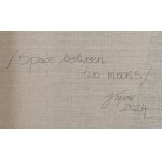 Julia Tycner (b. 1995, Koscian), Space between two moons.