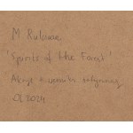 Malgorzata Rukszan (b. 1986, Reszel), Spirits of the forest, 2024