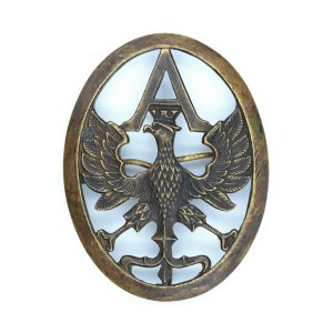 Shoulder badge / emblem of the Automobile Troops of the Polish Legions according to the pattern 1917