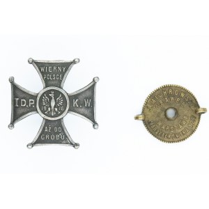 Odznaka pamiątkowa 1 Drużyna Polskich Karabinierów Warszawskich