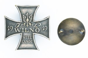 Odznaka Wilno Wielkanoc 1919