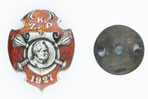Commemorative badge KZP-1927, /Krakow Związek Piłsudczyków?/.