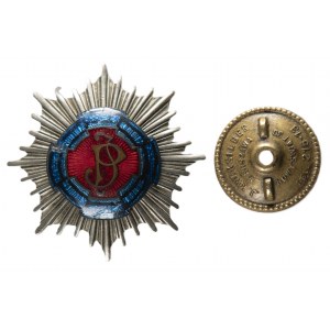 Insigne commémoratif du 1er régiment de cavalerie, insigne d'officier