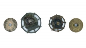 Set di distintivi della Lega Marittima e Coloniale - 2 pezzi