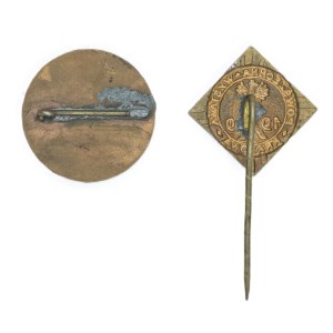 Set of 2 badges POWSZECHNA KRAJOWA EXHIBITION 1929