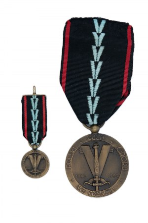 Médaille de la Résistance polonaise en France / Polish Resistance Movement in France