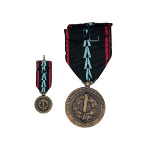 Médaille de la Résistance polonaise en France / Polish Resistance Movement in France