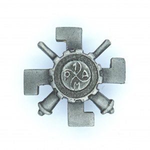 Odznak 1. motostreleckého pluku - dielenská výroba