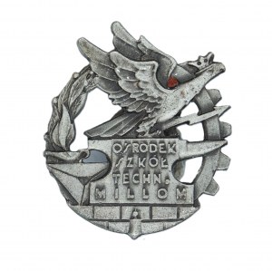 Odznak strediska technickej školy MILTOM