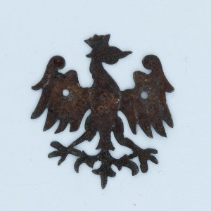 Patriotic eagle in the type of the Piast eagle