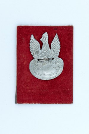 Eagle auf Beret/Fuschel