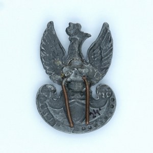 Eagle auf Beret/Fuschel