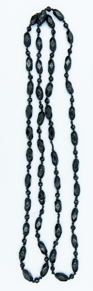 Smútočný náhrdelník (čierne šperky)