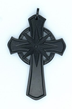 Patriotic cross from the period of national mourning