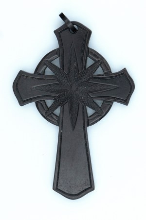 Patriotic cross from the period of national mourning