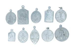 Set of medallions - 10 pieces