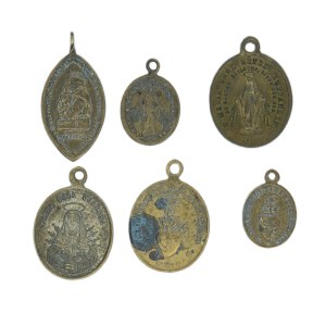 Set of medallions - 6 pieces