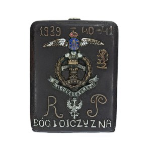 PSZ-Polish Armed Forces in the West cigarette case