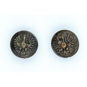 A pair of buttons