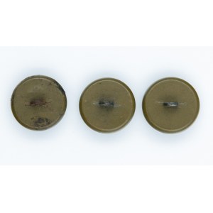 Set of 3 Polish PSZ/Z buttons