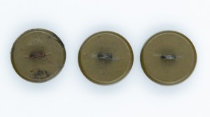 Set of 3 Polish PSZ/Z buttons