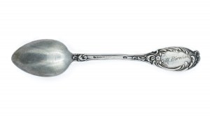 Coffee spoon engraved 