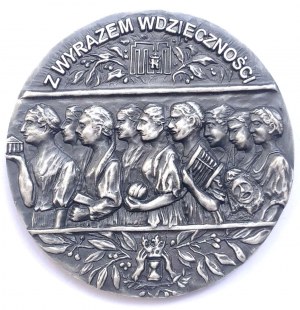 Medal Muzeum Narodowe w Krakowie - 2004 medal wybity na okoliczność 125 - lecia Muzeum Narodowego w Krakowie