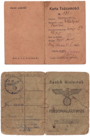 Serie di documenti della famiglia Matejko - 2 articoli