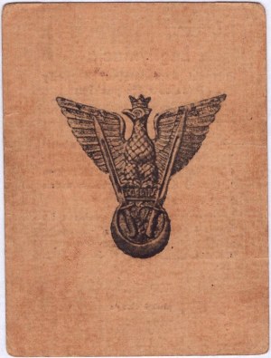 Legitimation Badge of the Independent Carpathian Rifle Brigade L. p.3849