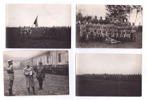 Ensemble de 32 photographies de l'armée de Haller