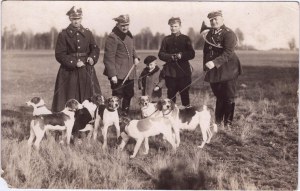 Gruppenfoto von einer Jagd