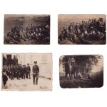 Soubor vojenských fotografií 6. telegrafního praporu v Jasle - 14 položek
