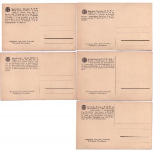 Set of postcards - 5 pieces