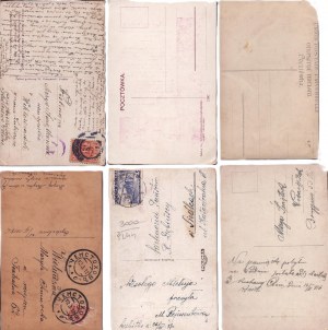 Patriotisches Postkartenset aus dem Ersten Weltkrieg - 10 Stück