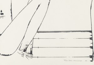 Jerzy Nowosielski (b. 1943), Sitting figure, 1993