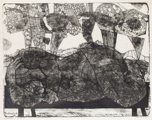 Stefan Suberlak (1928 Piotrowice Śląskie - 1994 ), 'Earth I', 1959