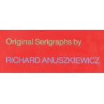 Richard Anuszkiewicz (nar. 1930, Erie), Vnútorné oko - portfólio 10 serigrafií, 1970