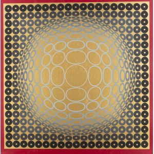 Victor Vasarely (1906 Pécs - 1997 Paryż), Vega - Tuz Or