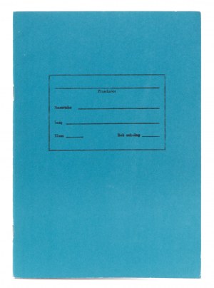 Wilhelm Sasnal (b. 1972, Tarnów), Notebook, 1999