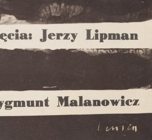 Jan Lenica (1928 Poznaň - 2001 Berlín), filmový plagát k filmu 
