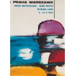 Maciej Urbaniec (1925 Zwierzyniec - 2004 Nowy Sącz), XVIII Międzynarodowy Kolarski Wyścig Pokoju, plakat, 1965