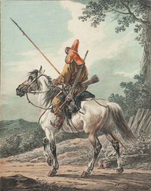 Aleksander Orłowski (1777 - 1832), jazdec, 1819