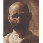 Leon Wyczółkowski (1852 Huta Miastkowska - 1936 Varsovie), Autoportrait, 1906