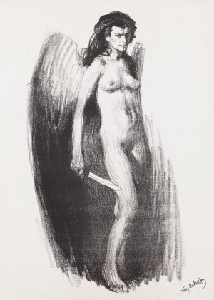 Józef Mehoffer (1869 Ropczyce - 1946 Wadowice), Vengeance, 1907